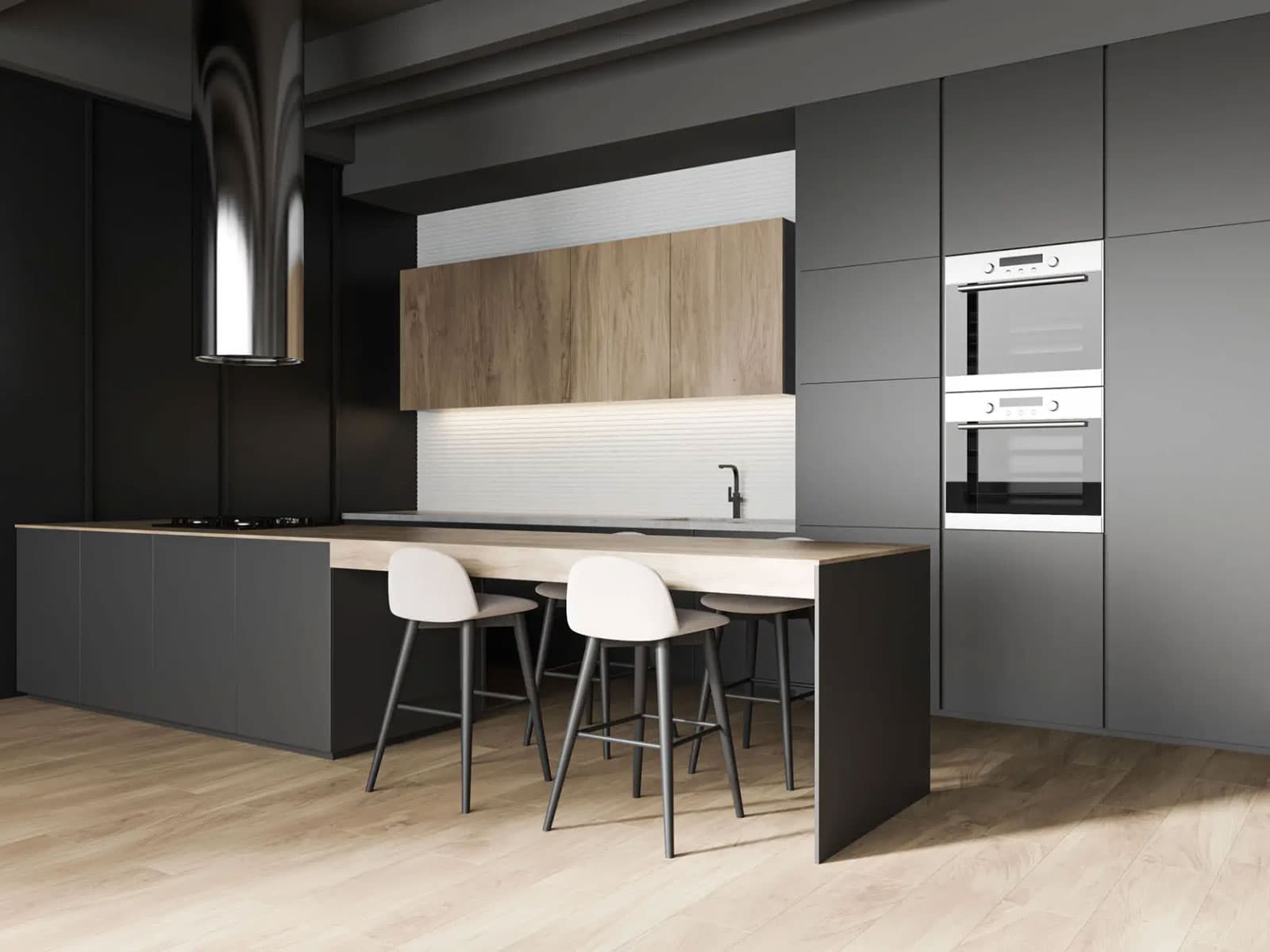 Modern custom kitchen cabinetry by HyggeHome