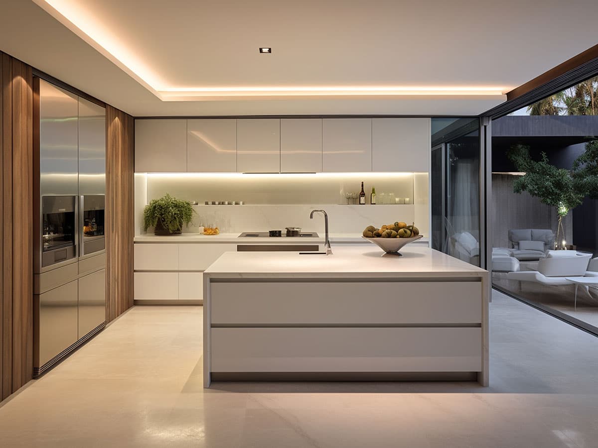 Modern custom kitchen cabinetry project in Brisbane