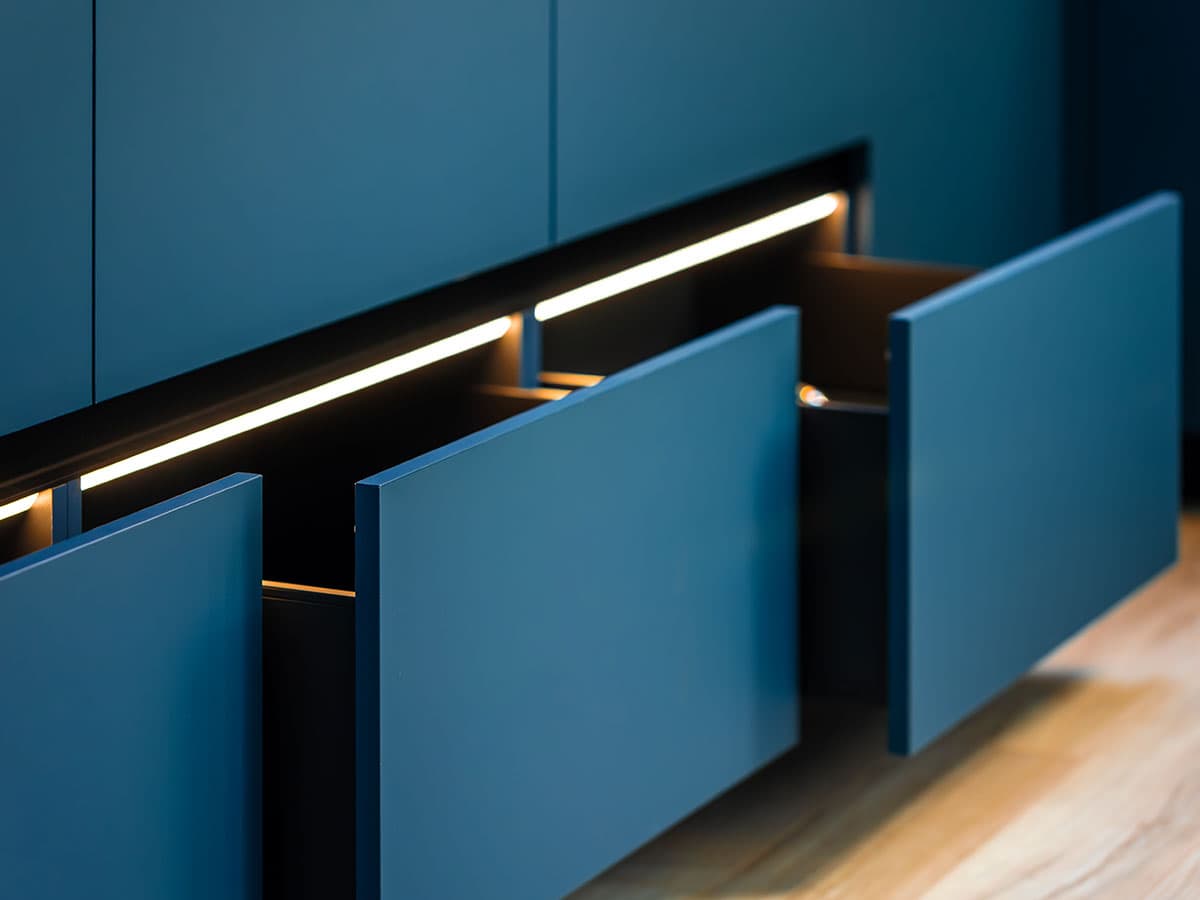 Built-in wardrobe and storage cabinetry project